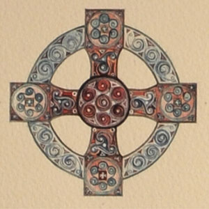The Dawn Has Come: Religious calligraphy by Tess Cooling